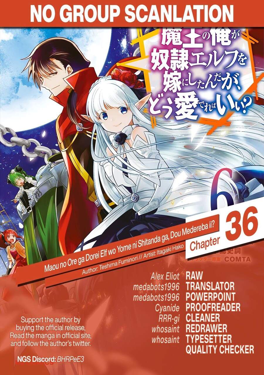 Maou No Ore Ga Dorei Elf Wo Yome Ni Shitanda Ga, Dou Medereba Ii? Chapter 36 - 35