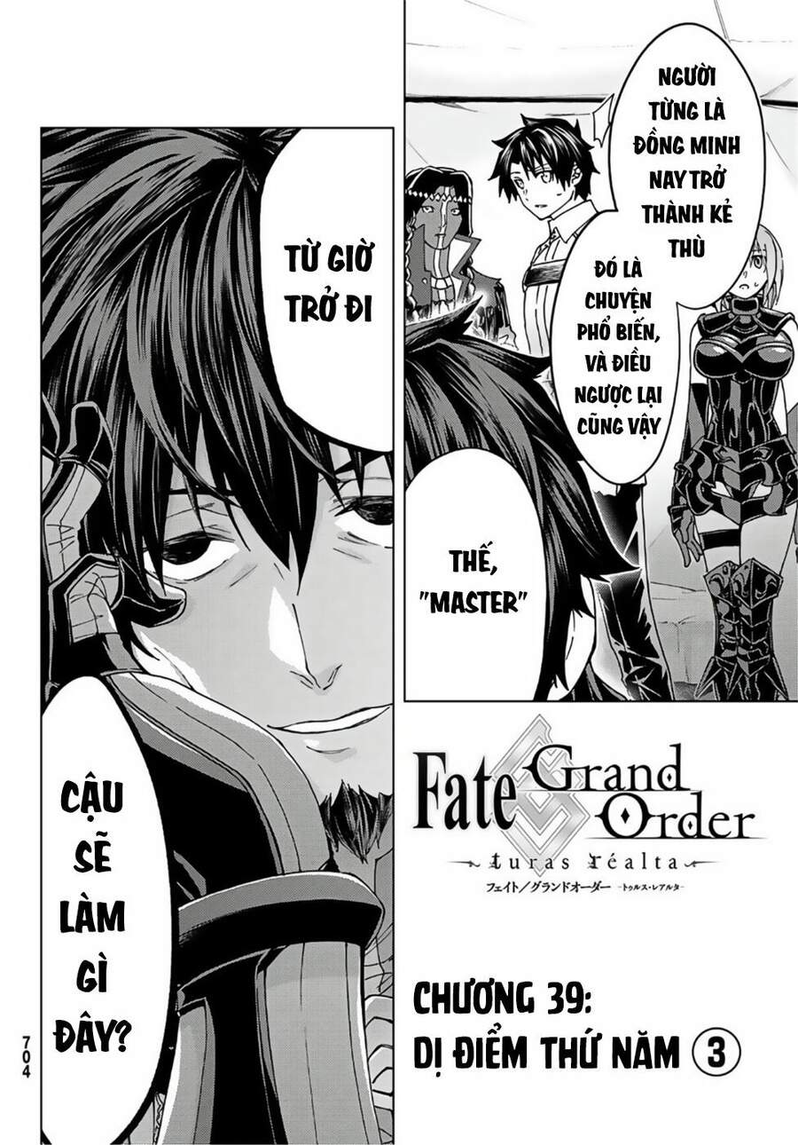 Fate/Grand Order - Turas Realta Chapter 39 - Trang 2