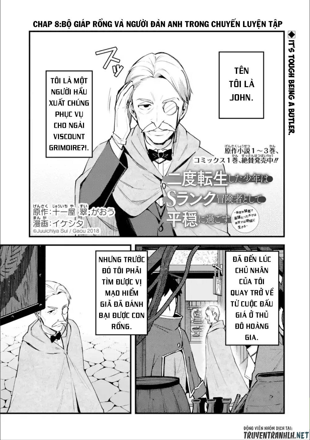 Nido Tensei Shita Shounen Wa S Rank Boukensha Toshite Heion Ni Sugosu-Zense Ga Kenja De Eiyuu Datta Chapter 8 - Trang 3