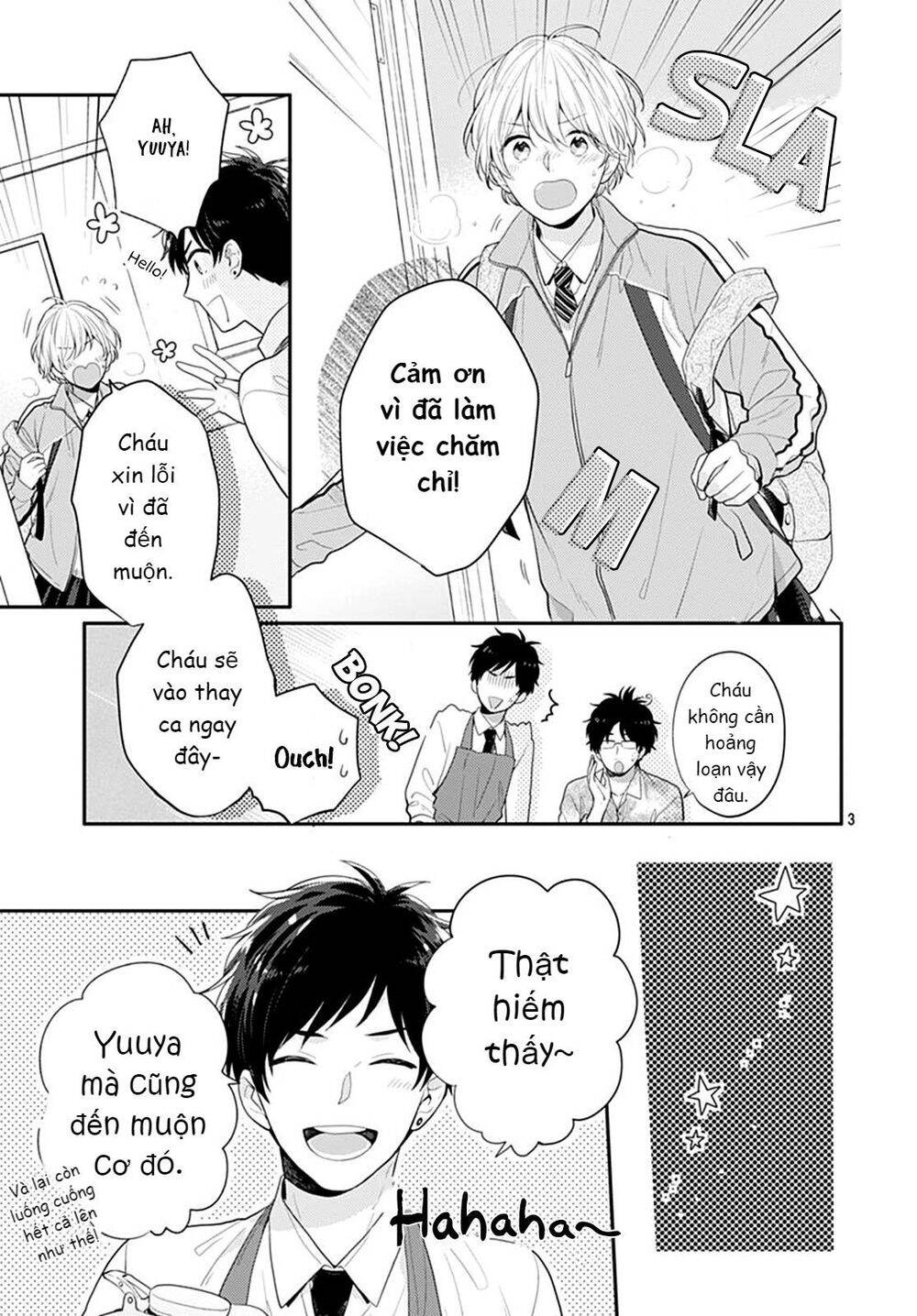 Soko No Koisuru Baitosho-Kun Chapter 3 - 4