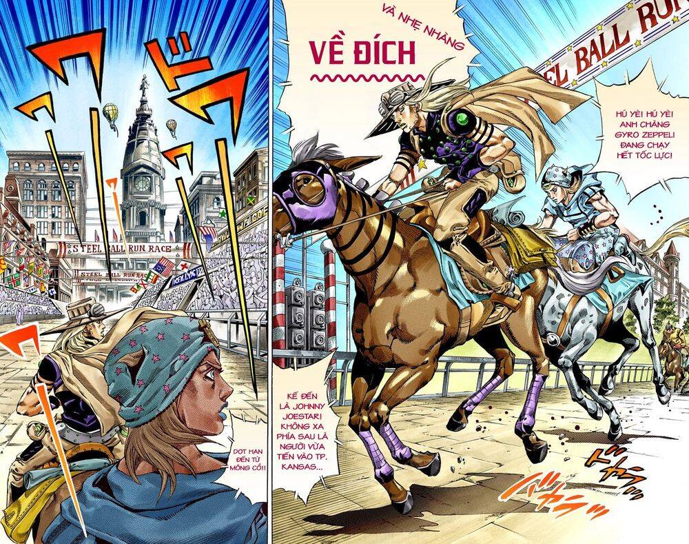 Cuộc Phiêu Lưu Bí Ẩn Phần 7: Steel Ball Run Chapter 40 - 3