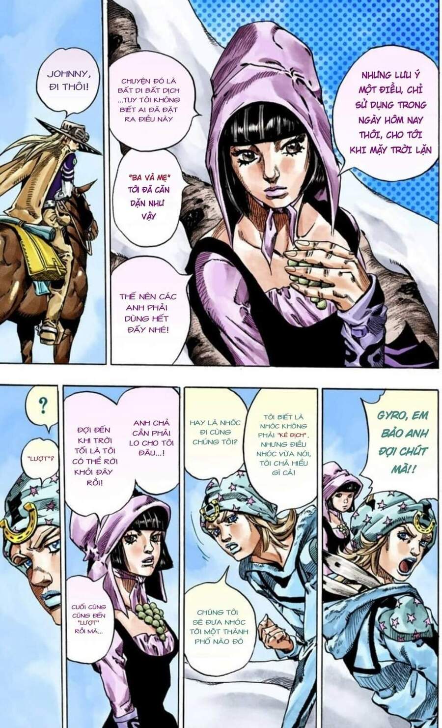 Cuộc Phiêu Lưu Bí Ẩn Phần 7: Steel Ball Run Chapter 45 - 55