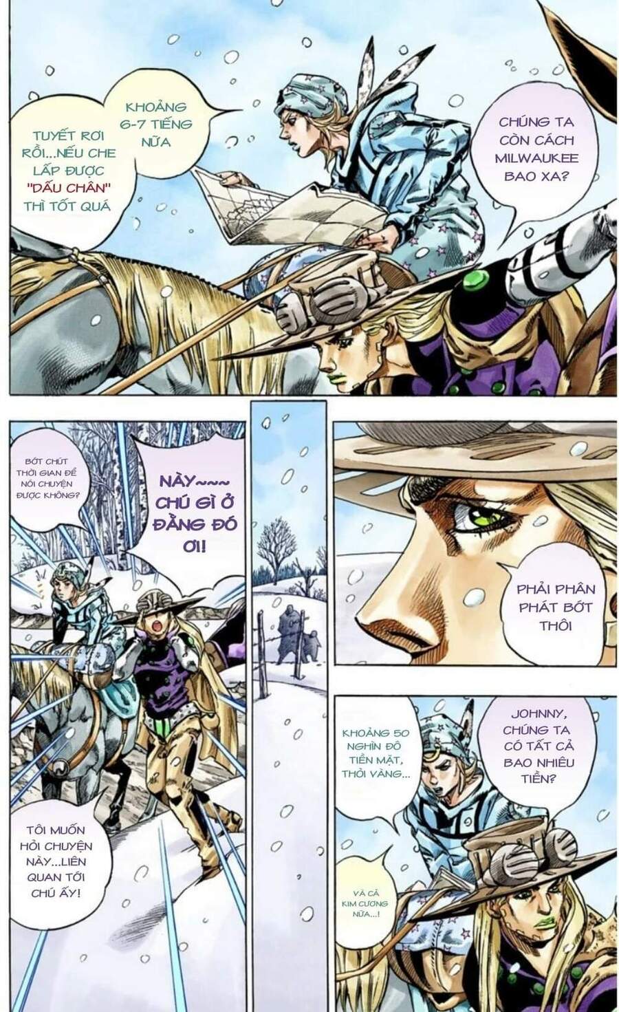 Cuộc Phiêu Lưu Bí Ẩn Phần 7: Steel Ball Run Chapter 46 - 5