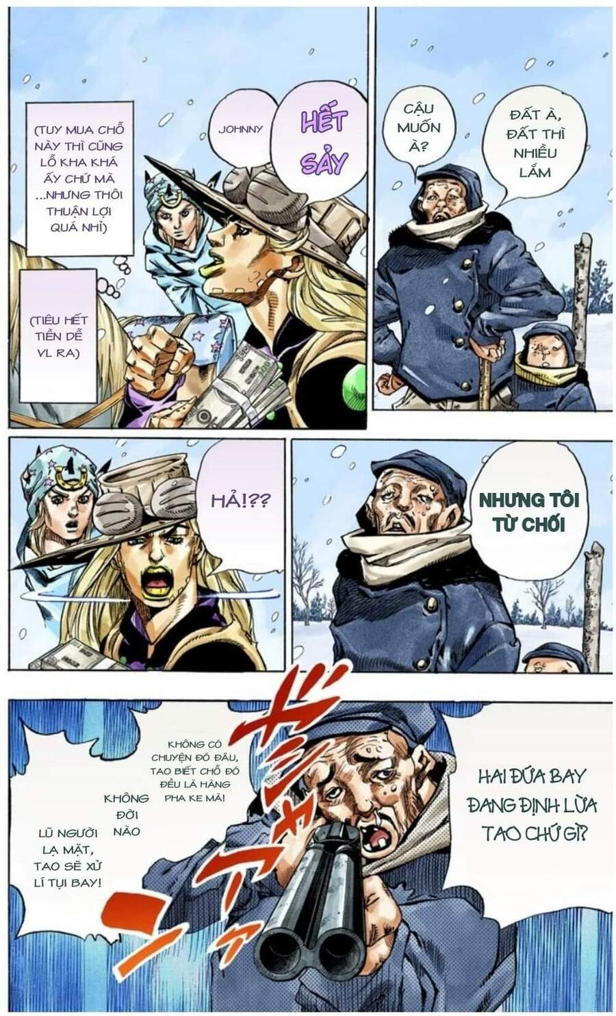 Cuộc Phiêu Lưu Bí Ẩn Phần 7: Steel Ball Run Chapter 46 - 7