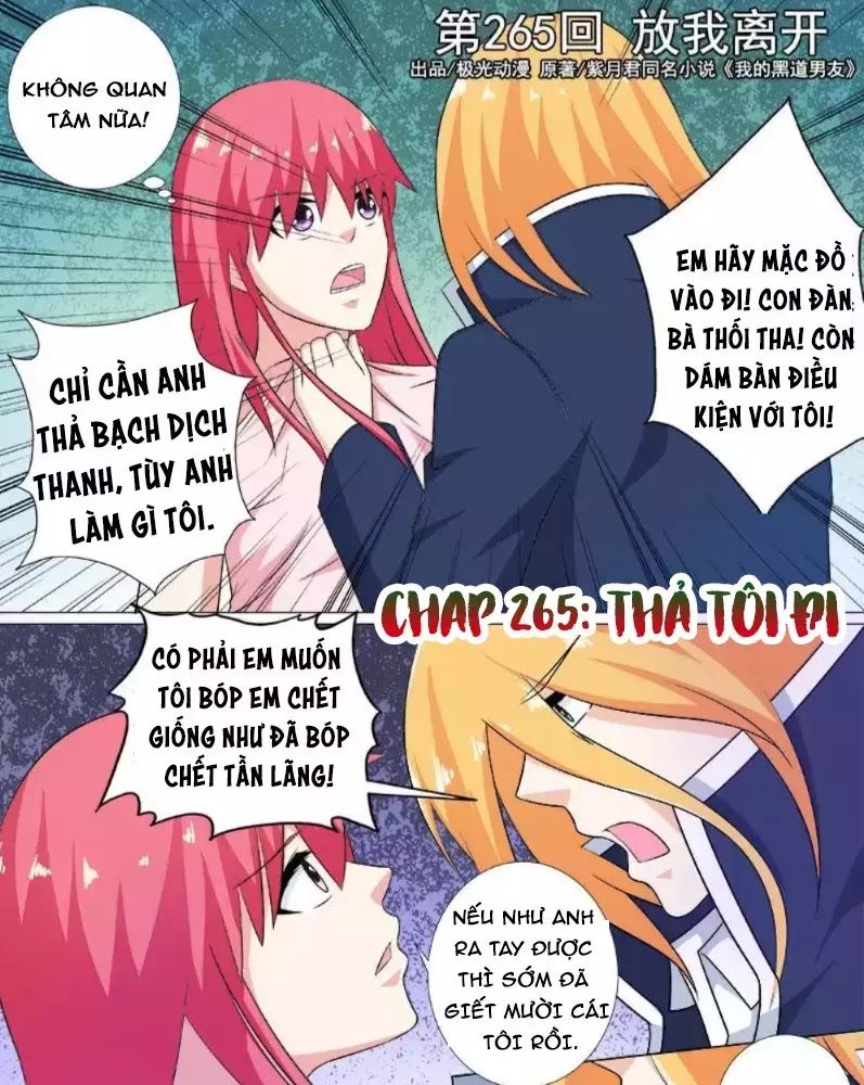 Bạn Trai Hắc Đạo Của Tôi Chapter 265 - 2