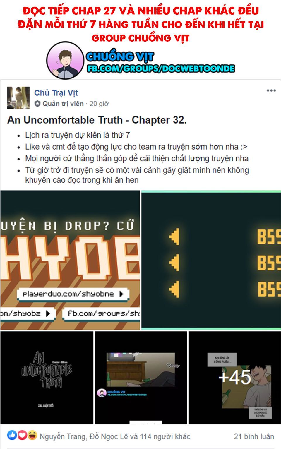 …”Một Sự Thật Khá Khó Chịu.” Chapter 27 - 24