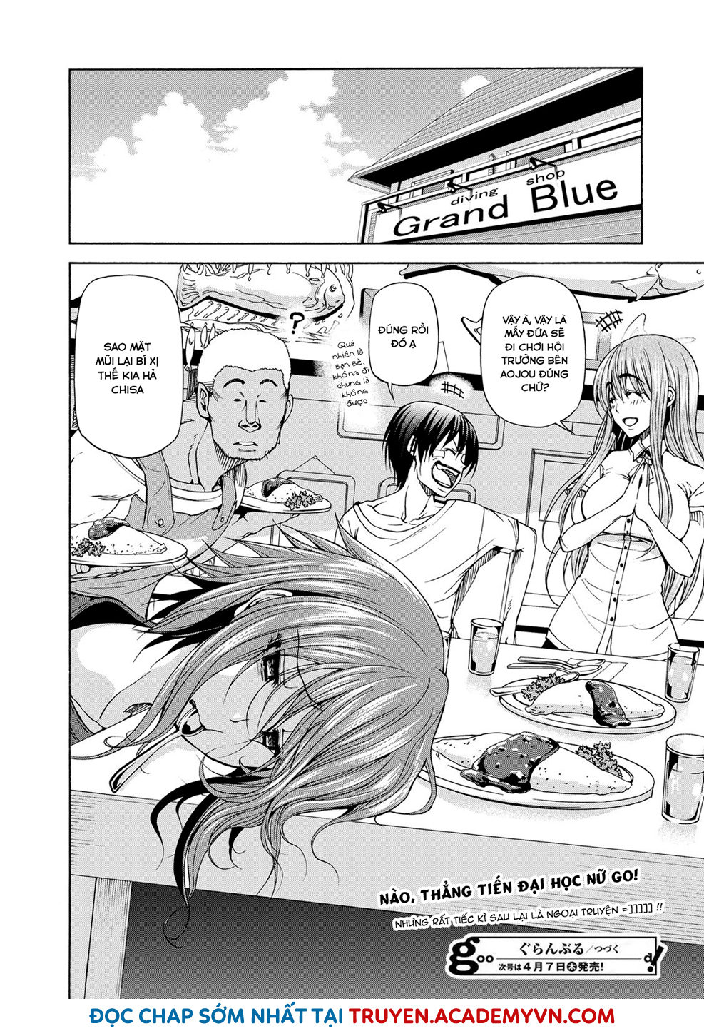 Grand Blue - Cô Gái Thích Lặn Chapter 23 - 34