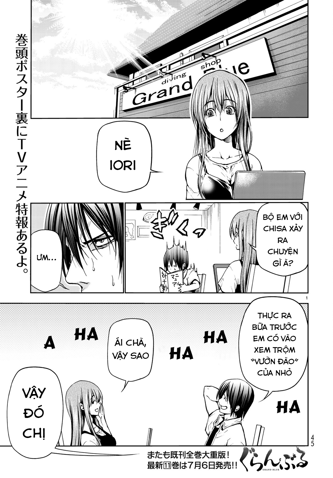 Grand Blue - Cô Gái Thích Lặn Chapter 45 - 4