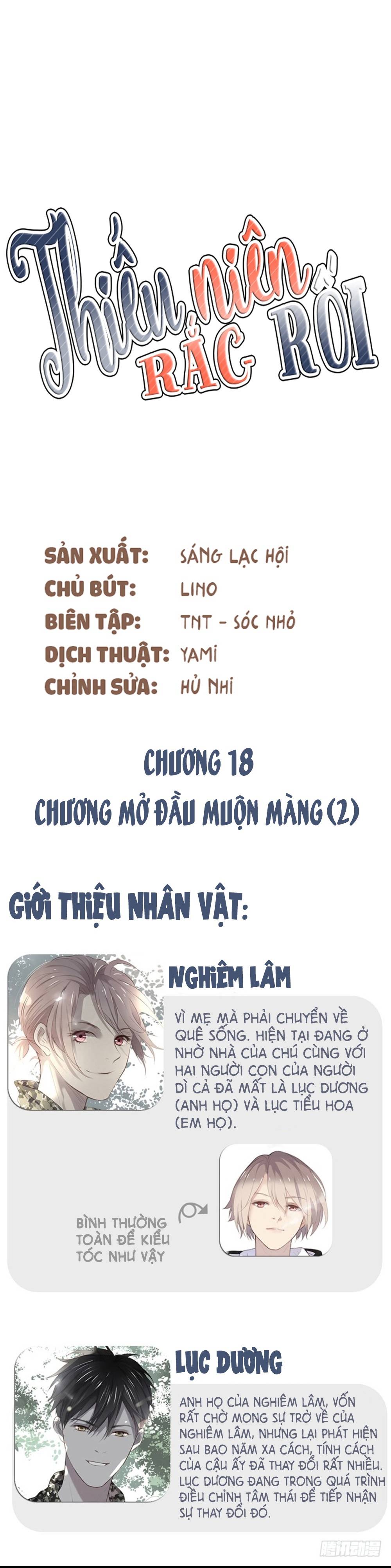 Thiếu Niên Rắc Rối Chapter 18 - 2