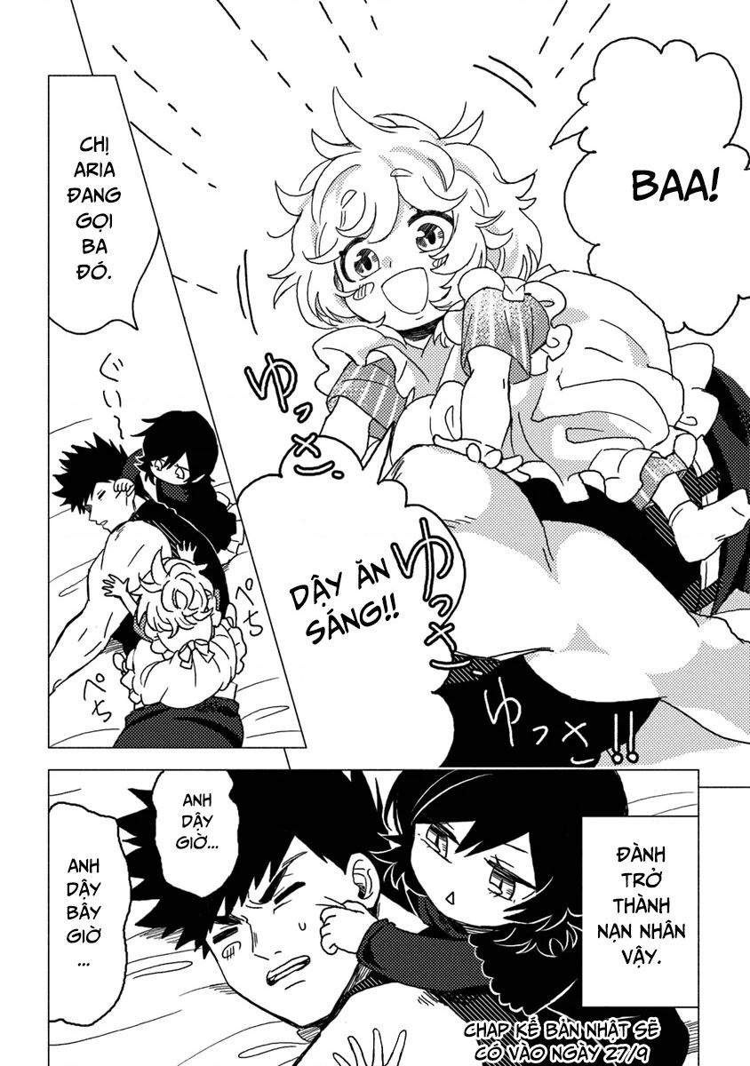 Akuninzura Shita B-Kyuu Boukensha - Shujinkou To Sono Osananajimi-Tachi No Papa Ni Naru Chapter 11.1 - 11