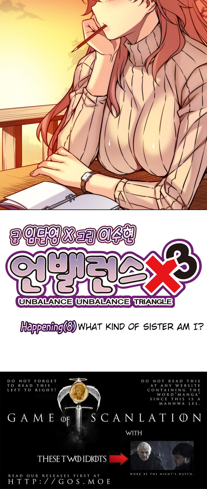 Unbalance Triangle Chapter 8 - 9