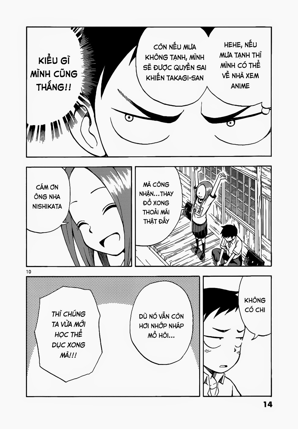 Nhất Quỷ Nhì Ma, Thứ Ba Takagi Chapter 10 - 14