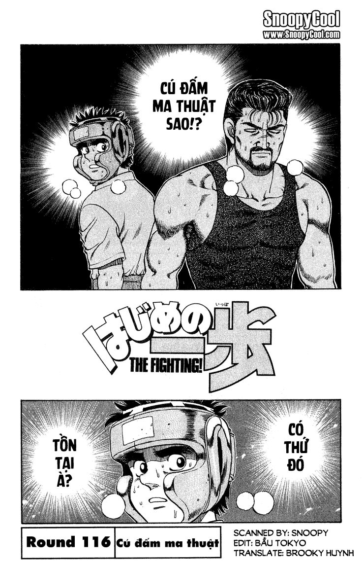 Võ Sĩ Quyền Anh Ippo Chapter 116 - 1