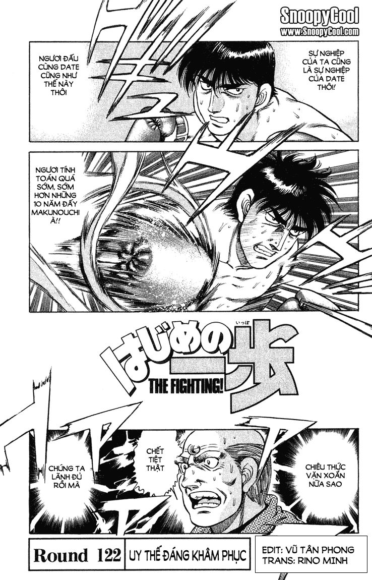 Võ Sĩ Quyền Anh Ippo Chapter 122 - 1