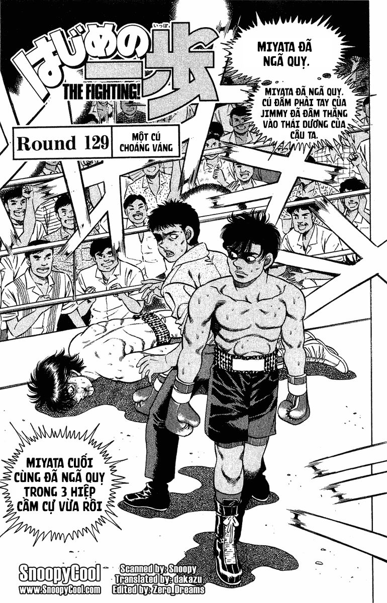 Võ Sĩ Quyền Anh Ippo Chapter 129 - 1