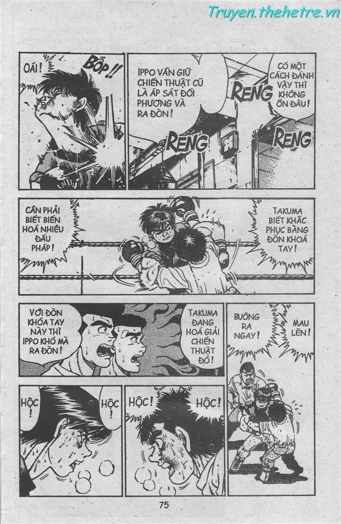 Võ Sĩ Quyền Anh Ippo Chapter 13 - 15