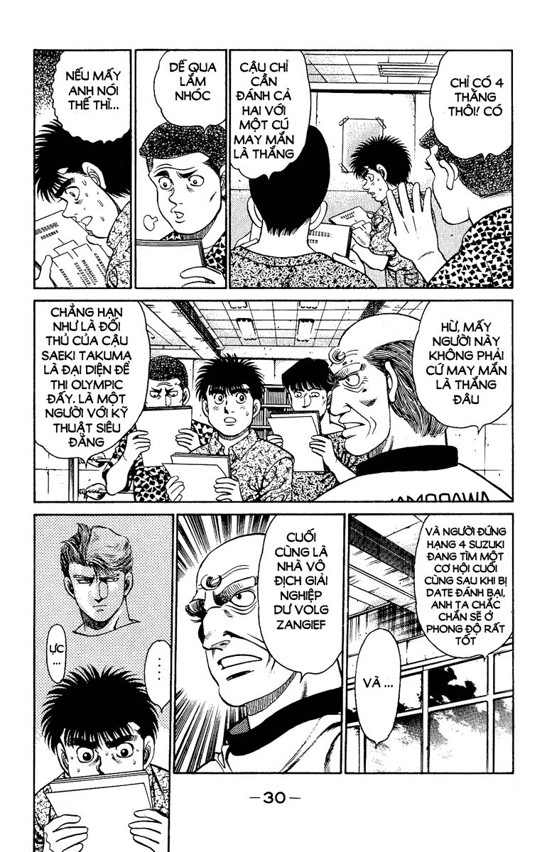 Võ Sĩ Quyền Anh Ippo Chapter 134 - 8