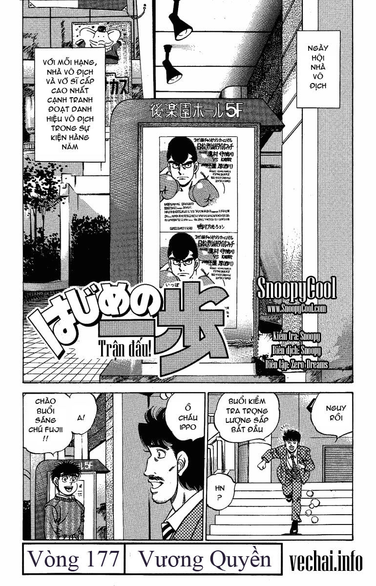 Võ Sĩ Quyền Anh Ippo Chapter 177 - 2