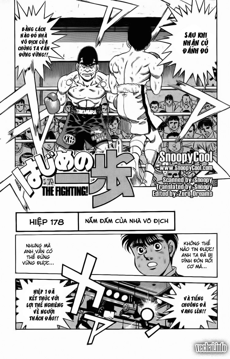 Võ Sĩ Quyền Anh Ippo Chapter 178 - 2