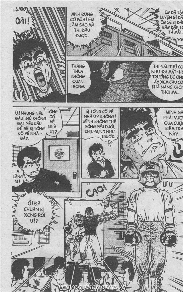 Võ Sĩ Quyền Anh Ippo Chapter 4 - 5