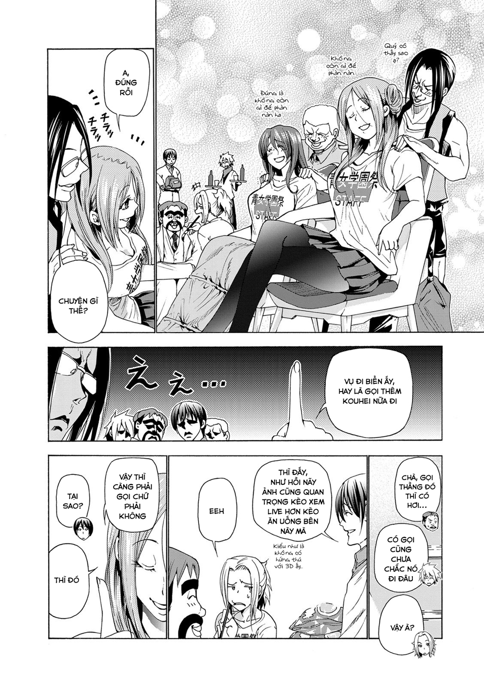 Grand Blue - Cô Gái Thích Lặn Chapter 25 - 36