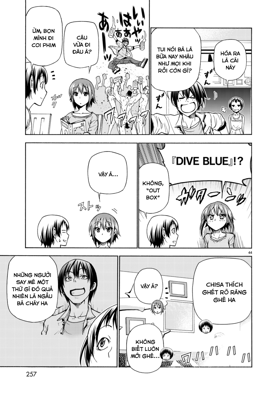 Grand Blue - Cô Gái Thích Lặn Chapter 38 - 46