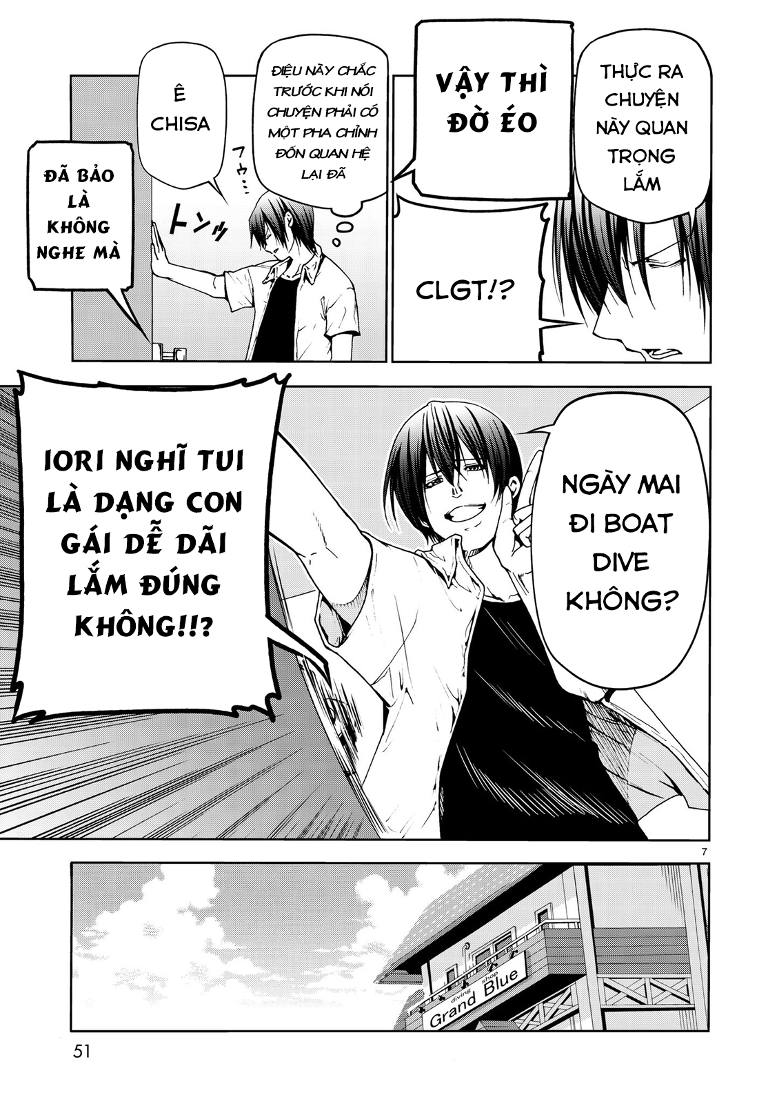 Grand Blue - Cô Gái Thích Lặn Chapter 45 - 10