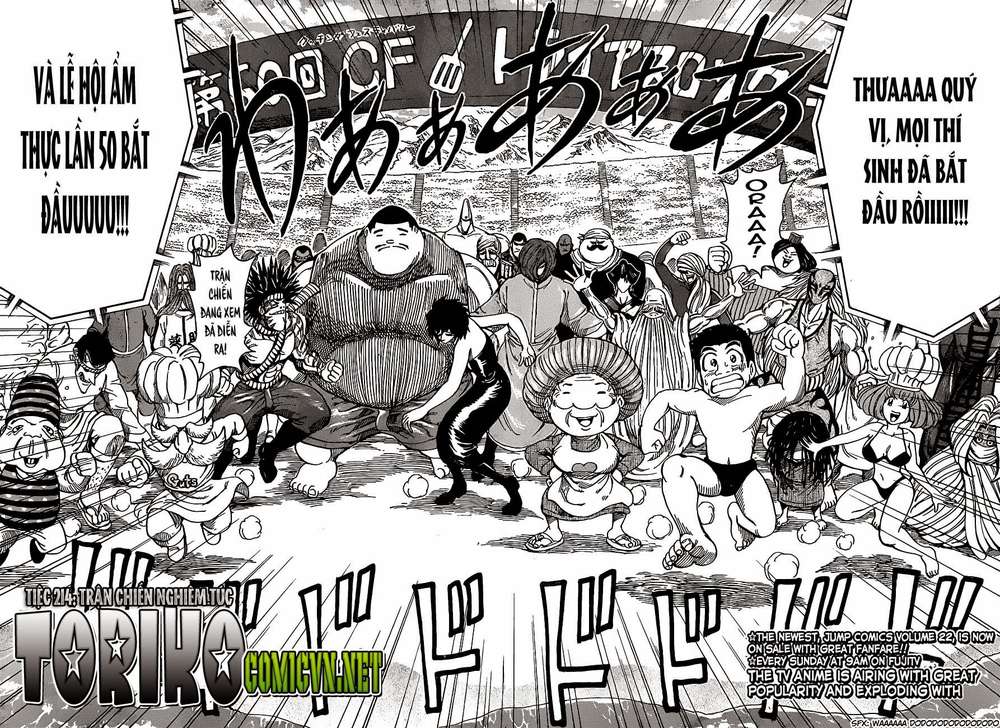 Toriko - Thợ Săn Ẩm Thực Chapter 214 - 3