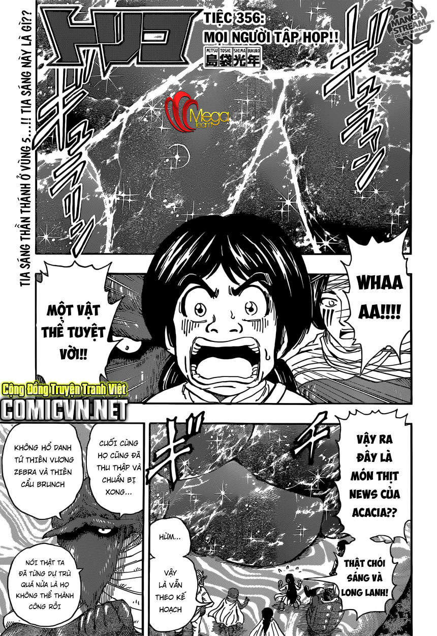 Toriko - Thợ Săn Ẩm Thực Chapter 356 - 1