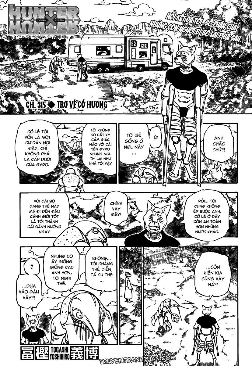 Hunter X Hunter Chapter 315 - 1