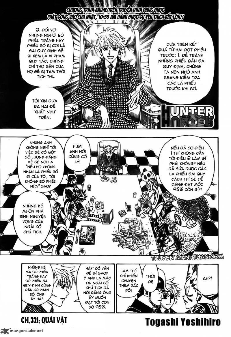 Hunter X Hunter Chapter 321 - 1