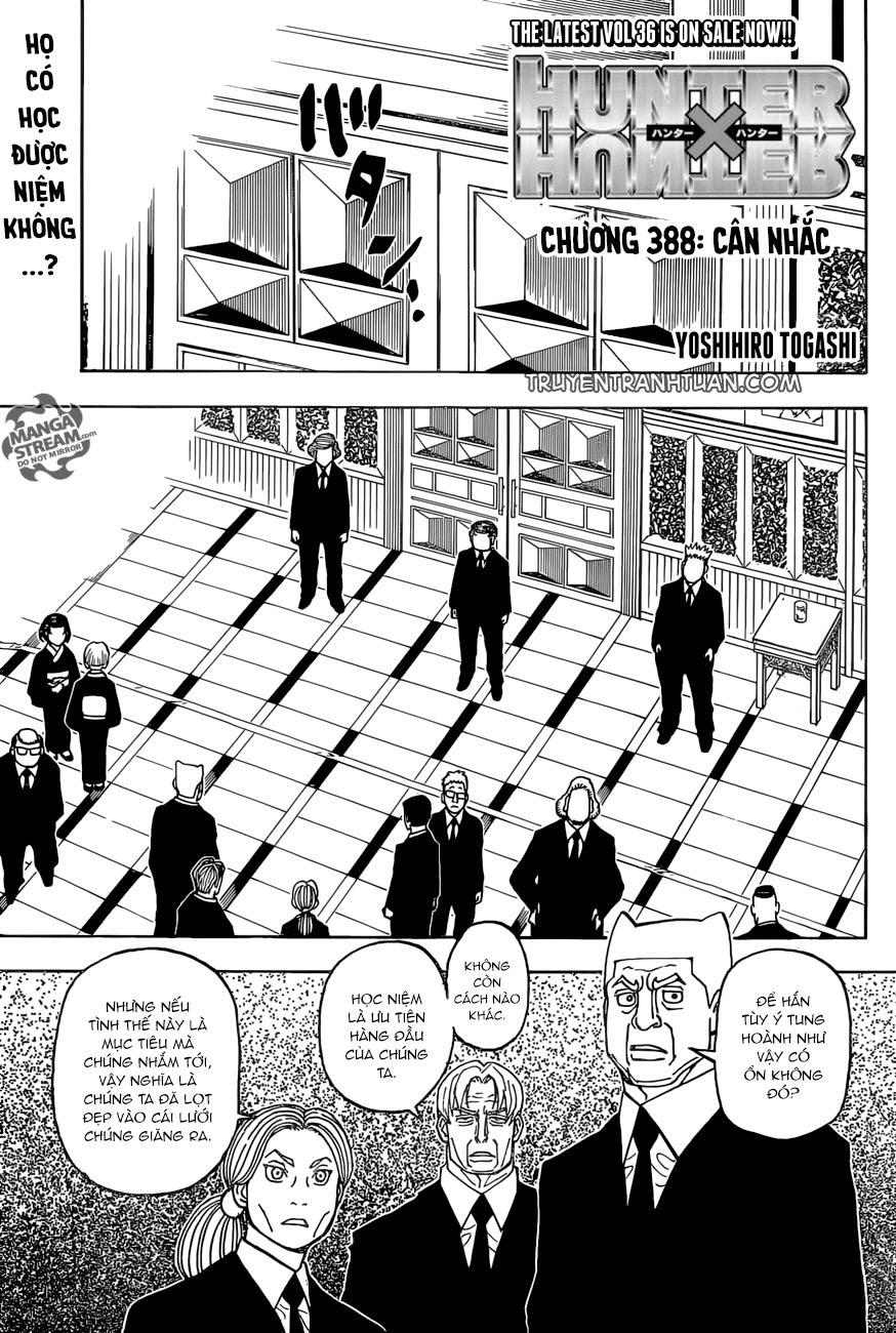 Hunter X Hunter Chapter 388 - 2