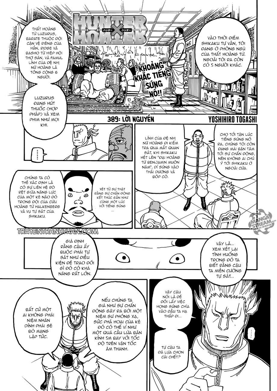 Hunter X Hunter Chapter 389 - 2