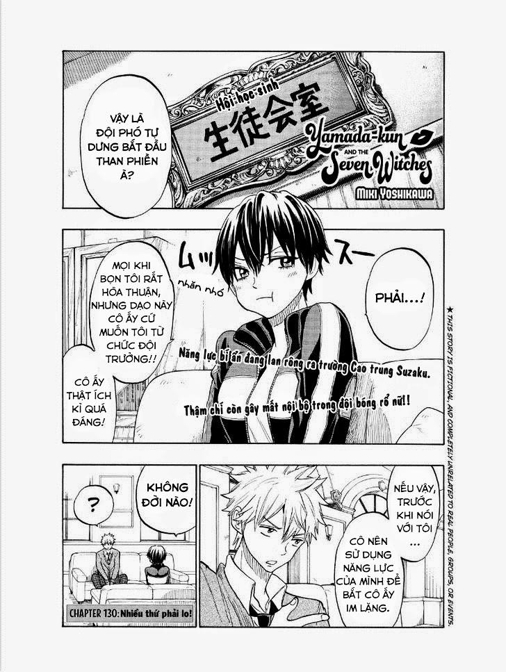 Yamada-Kun To 7 Nin No Majo Chapter 130 - 1