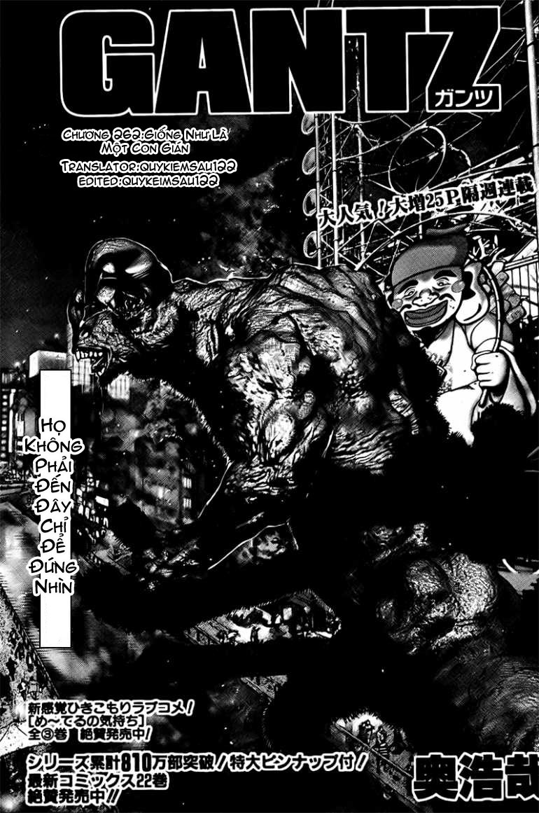 Gantz Chapter 262 - 1