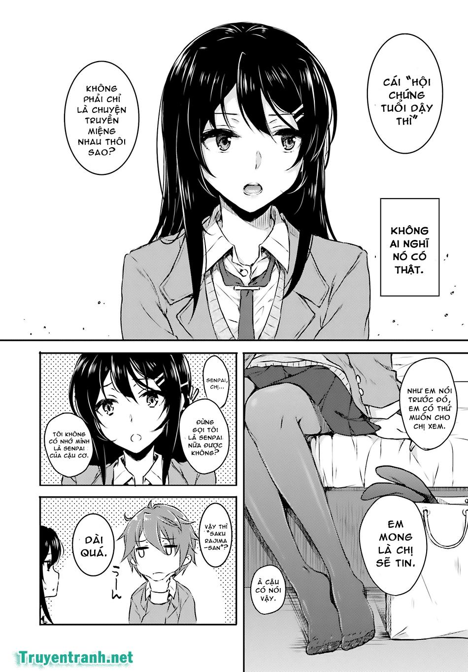 Seishun Buta Yarou Wa Bunny Girl Senpai No Yume O Minai Chapter 4 - 4