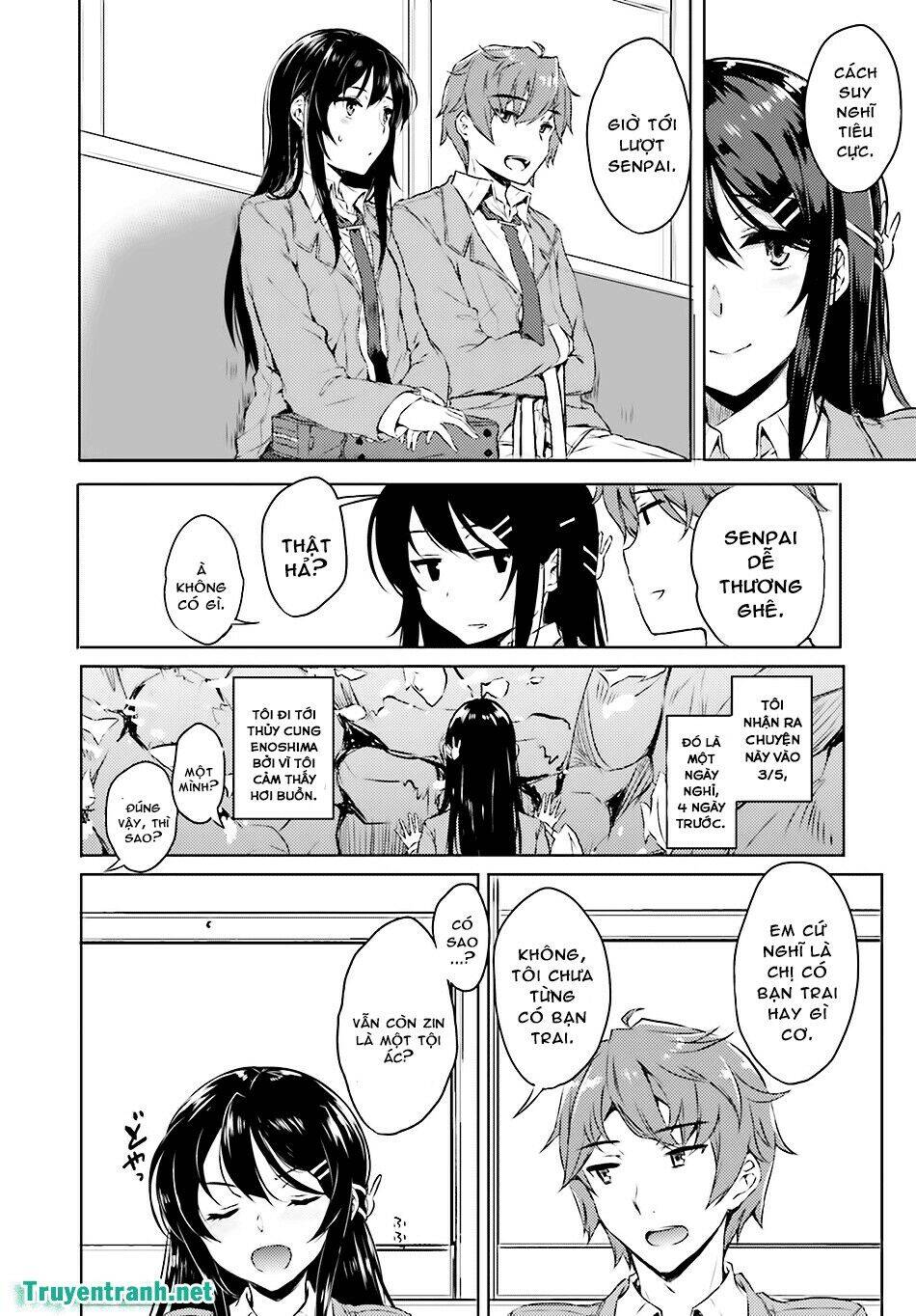 Seishun Buta Yarou Wa Bunny Girl Senpai No Yume O Minai Chapter 3 - 8