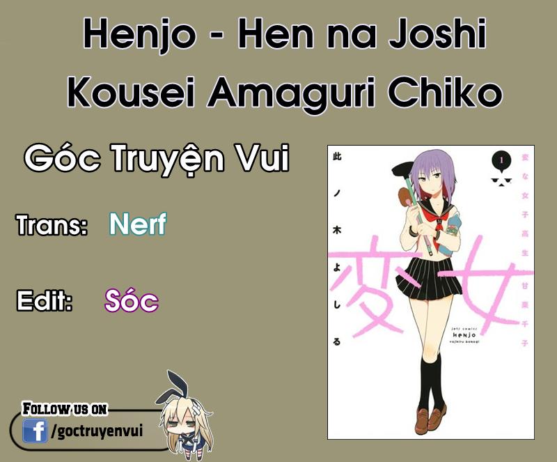 Henjo - Hen Na Joshi Kousei Amaguri Chiko Chapter 1 - 2