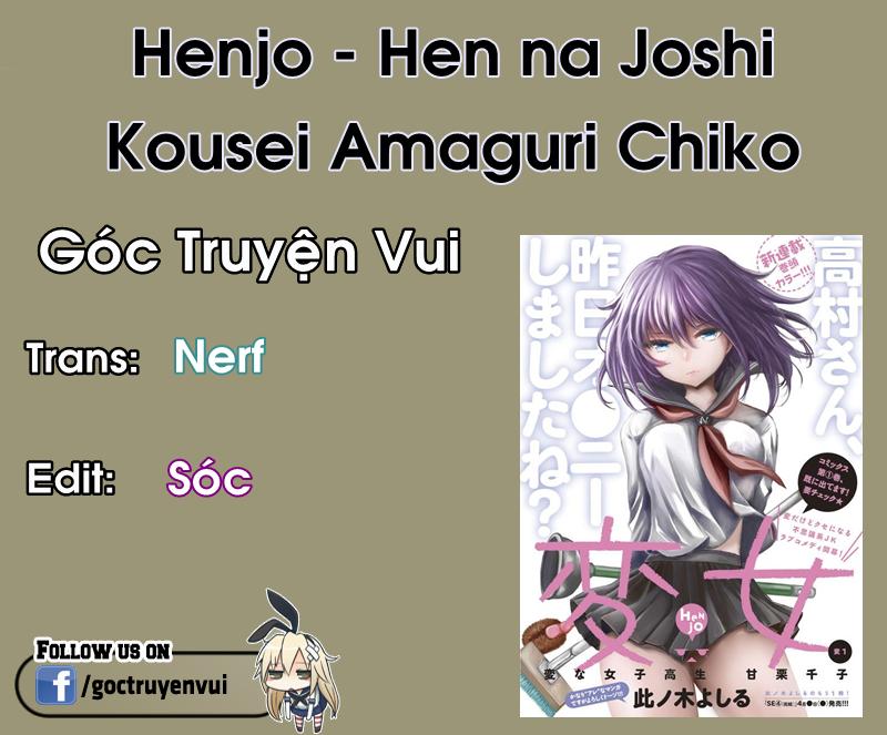 Henjo - Hen Na Joshi Kousei Amaguri Chiko Chapter 2 - 2