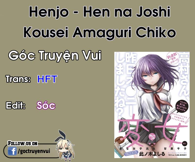 Henjo - Hen Na Joshi Kousei Amaguri Chiko Chapter 7 - 1