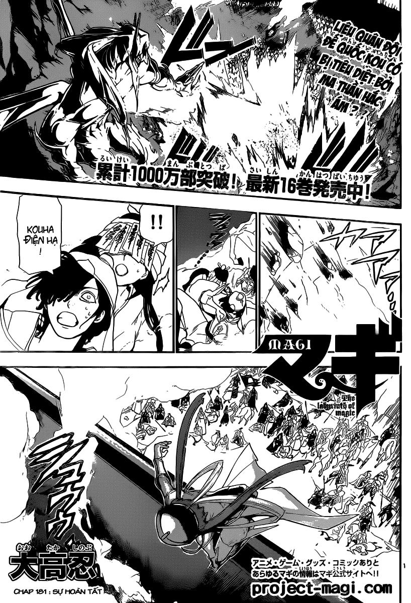 Magi: Bậc Thầy Pháp Thuật Chapter 181 - 3