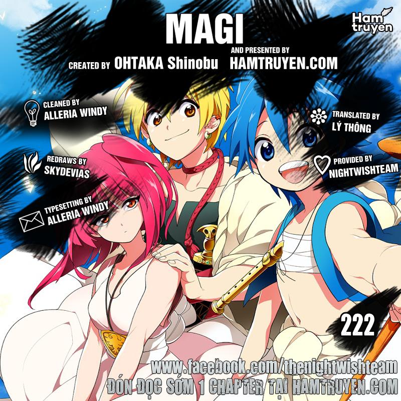 Magi: Bậc Thầy Pháp Thuật Chapter 222.5 - 2