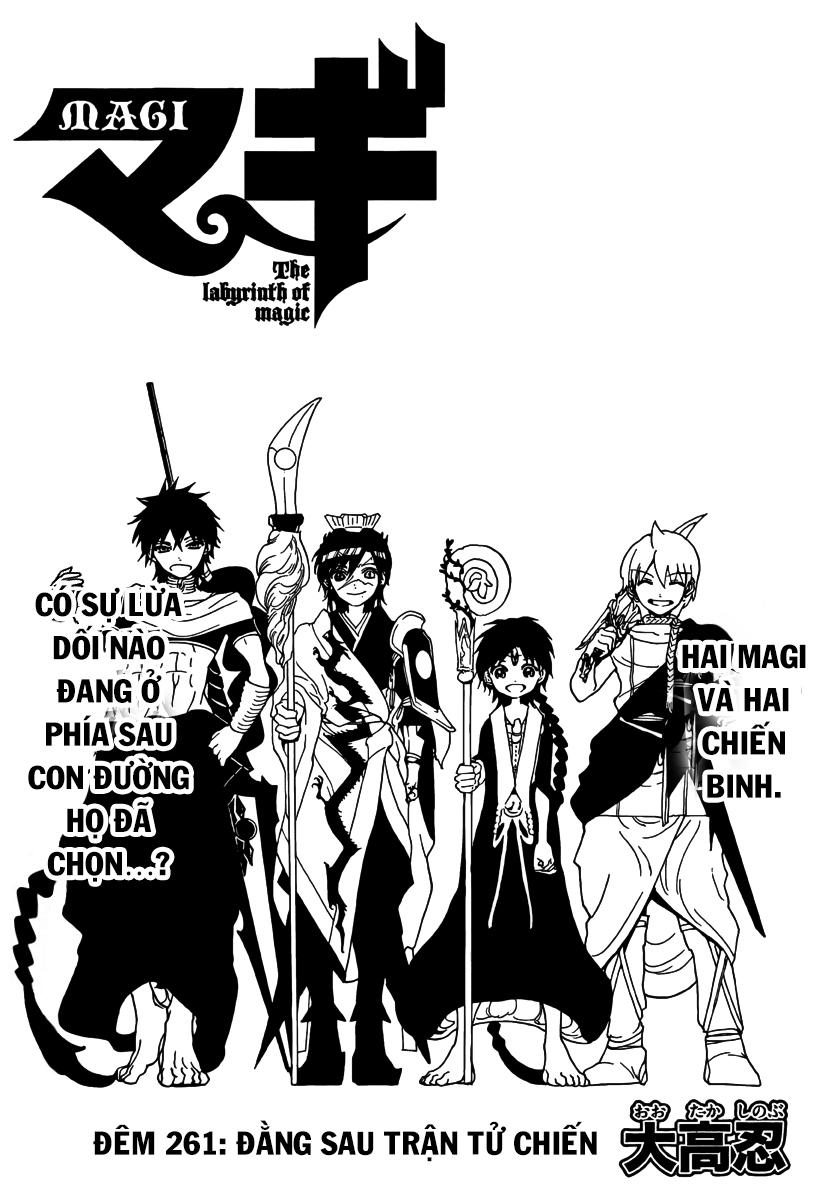 Magi: Bậc Thầy Pháp Thuật Chapter 261 - 4