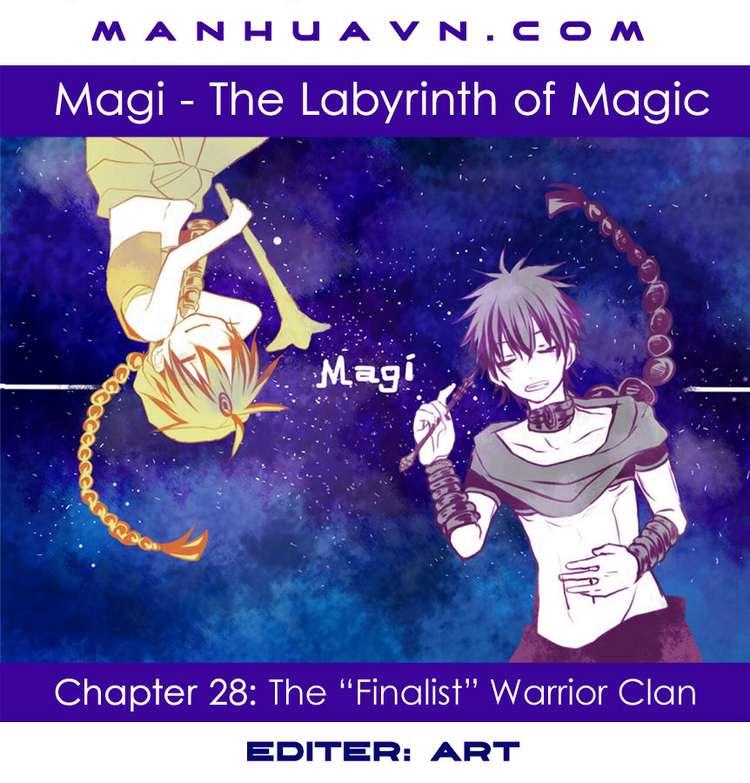 Magi: Bậc Thầy Pháp Thuật Chapter 28 - 22