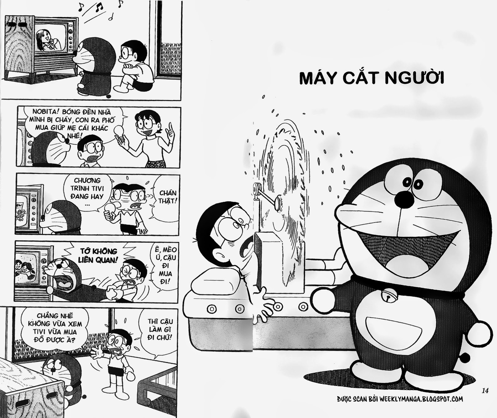 Truyện Ngắn Doraemon Mới Nhất Chapter 167 - 2