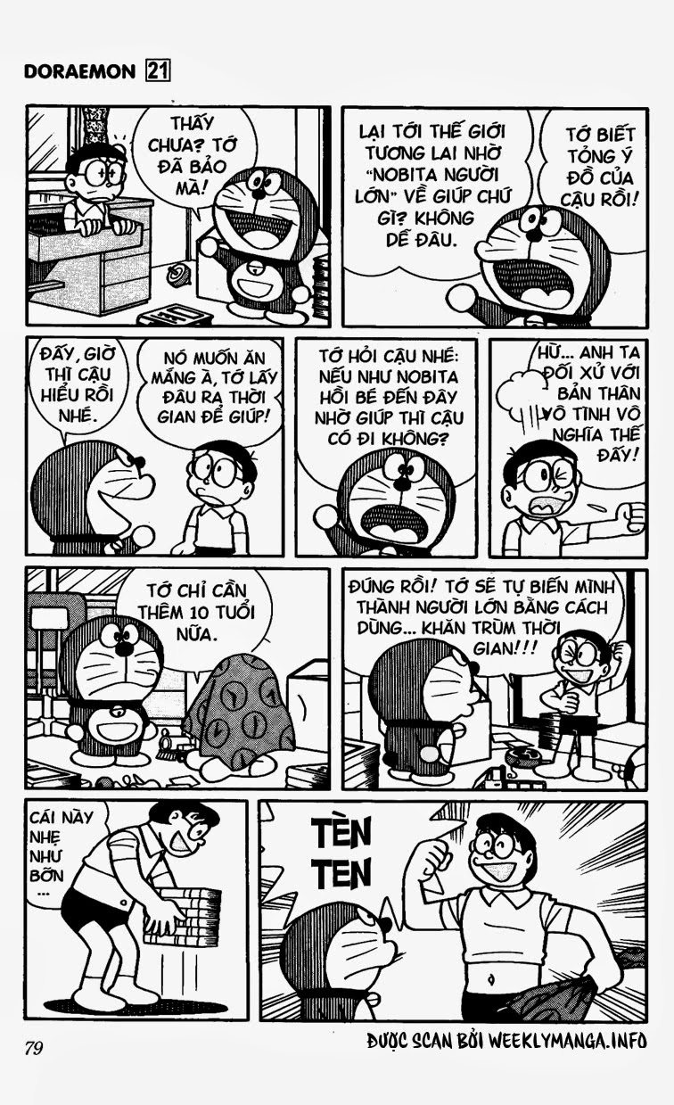 Truyện Ngắn Doraemon Mới Nhất Chapter 385 - 4