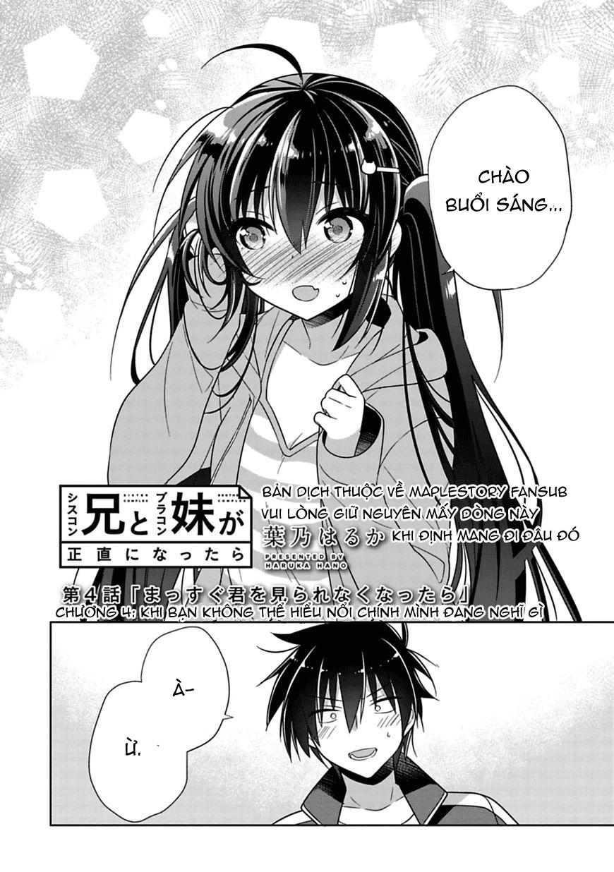 Siscon Ani To Brocon Imouto Ga Shoujiki Ni Nattara Chapter 4 - 2