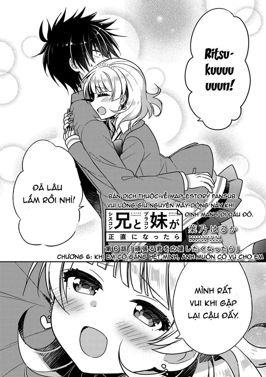 Siscon Ani To Brocon Imouto Ga Shoujiki Ni Nattara Chapter 6 - 2