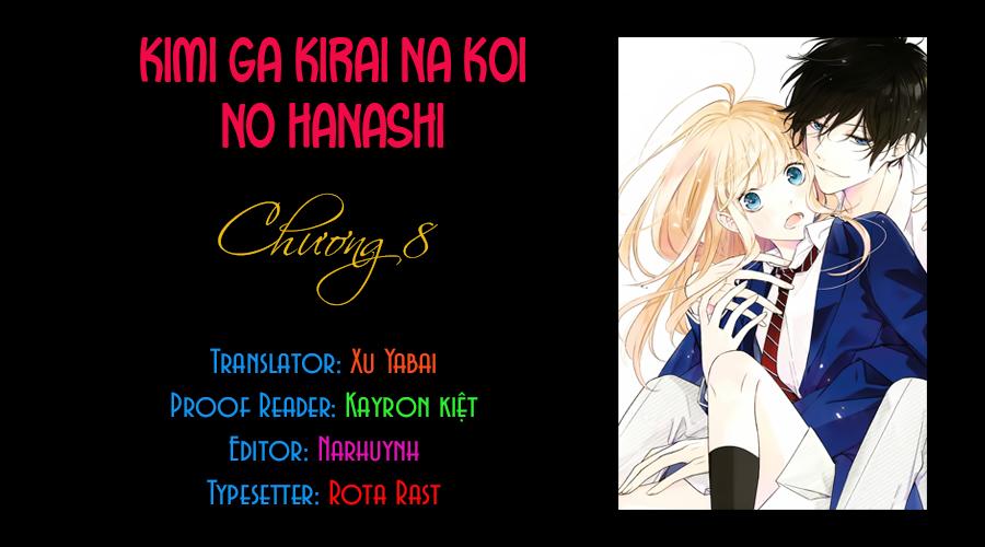 Kimi Ga Kirai Na Koi No Hanashi Chapter 8 - 3