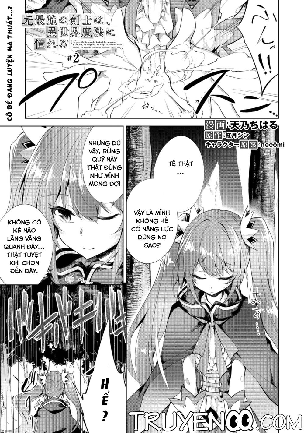 Moto Saikyou No Kenshi Wa, Isekai Mahou Ni Akogareru Chapter 2 - 1